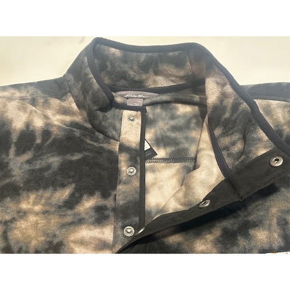 Eddie Bauer Men's Chutes Long-Sleeve Snap Mock Neck Fleece‎ Pullover NWT - 2XL - Picture 4 of 16